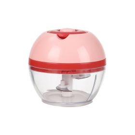 Household Garlic Puller, Chopped Vegetables And Chopped Vegetables (Color: Pink)