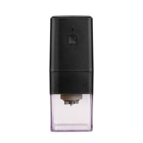Square Electric Coffee Bean Grinder (Color: Black)